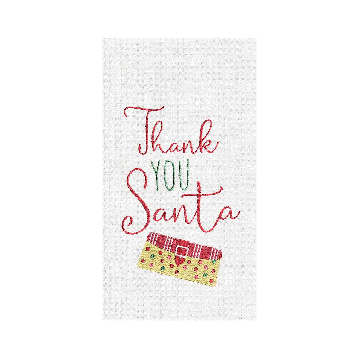 Thank You Santa Kitchen Towel