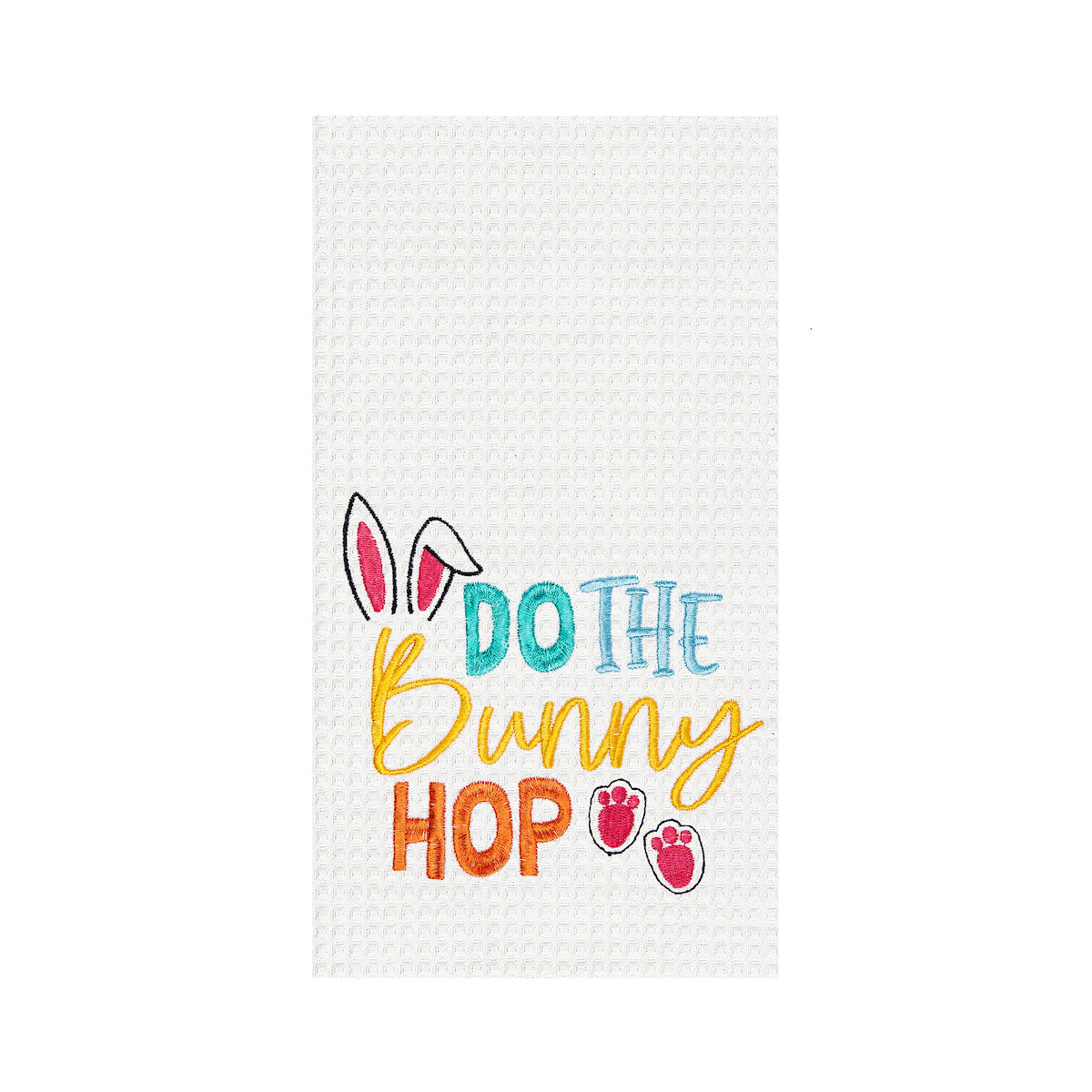 Do The Bunny Hop Kitchen Towel