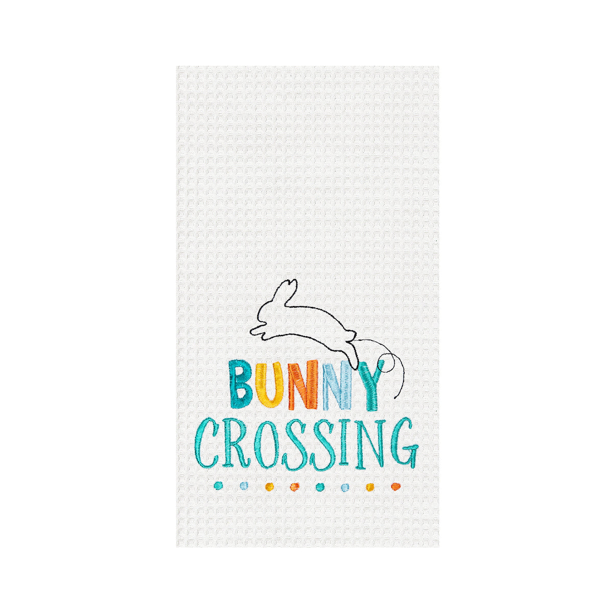 Bunny Crossing Kitchen Towel