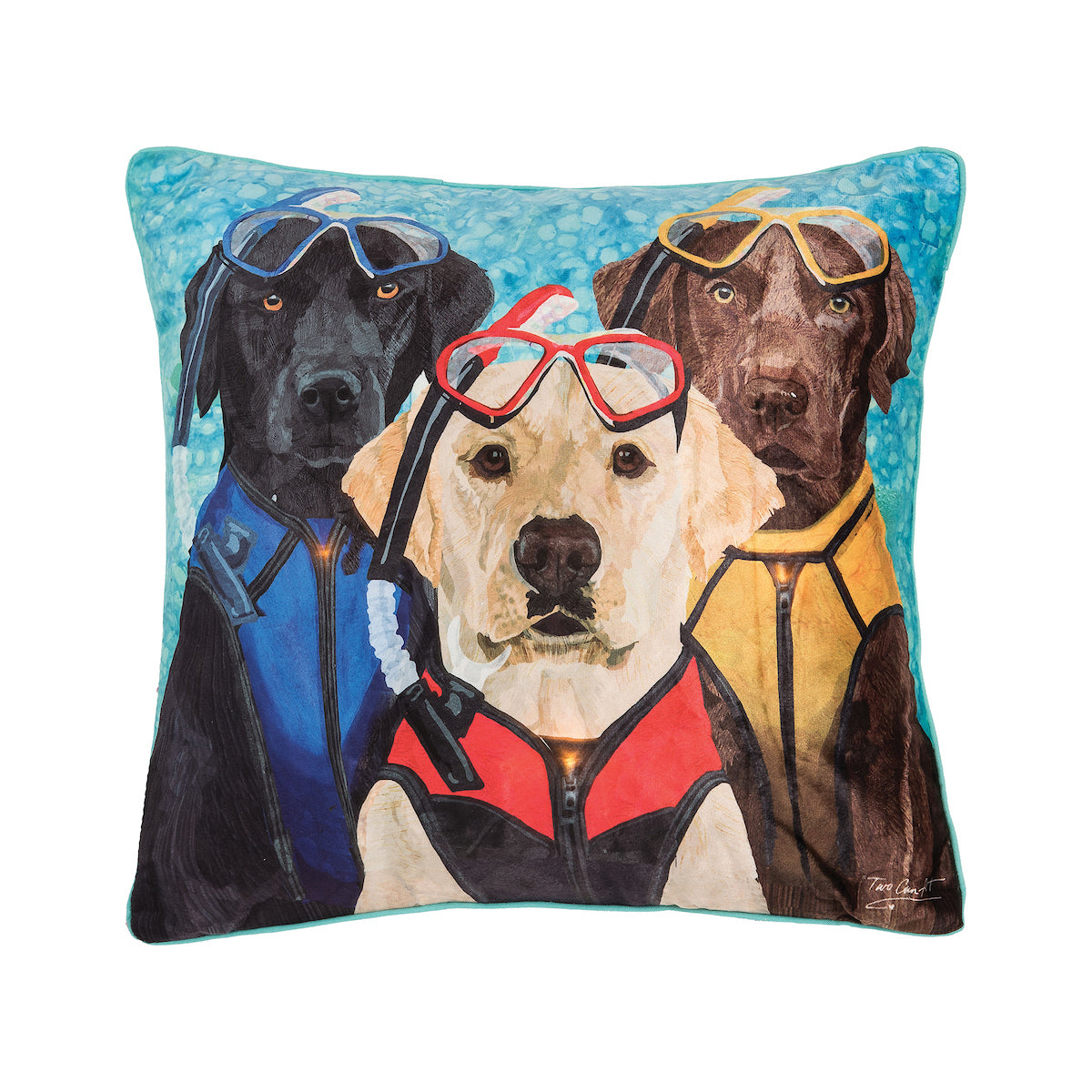 Snorkel Dog LED Pillow
