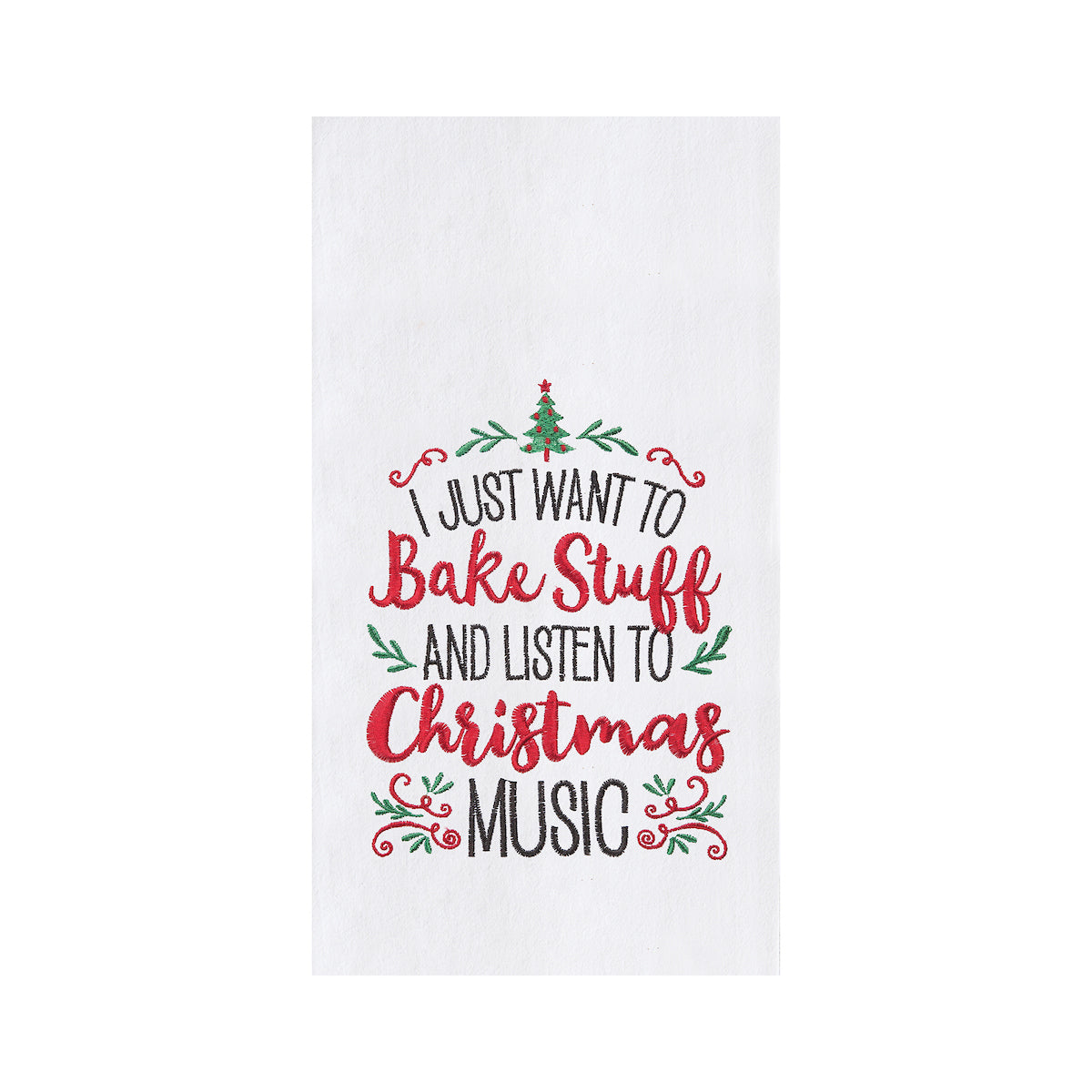 Bake & Christmas Flour Sack Kitchen Towel