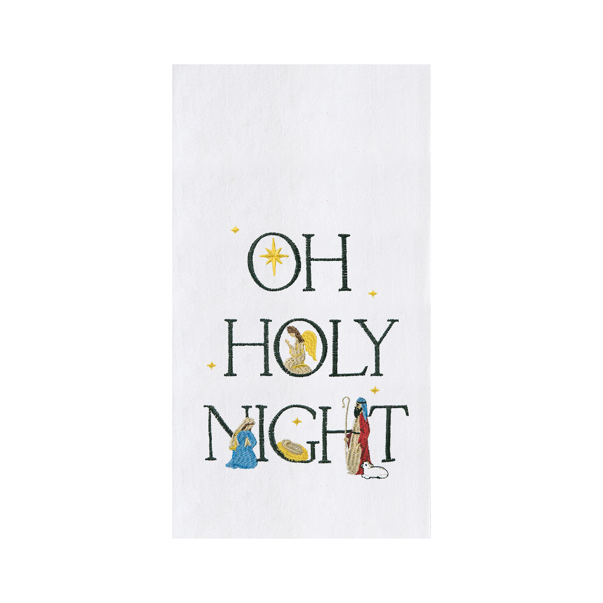 Oh Holy Night Flour Sack Kitchen Towel