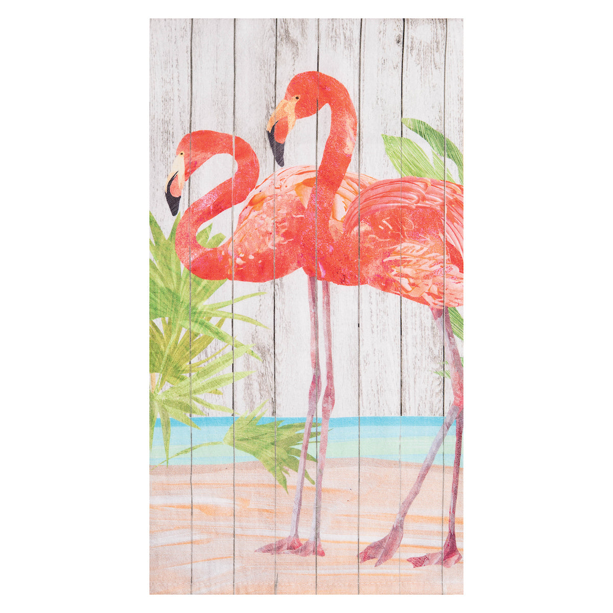 Paradise Flamingo Printed Kitchen Towel
