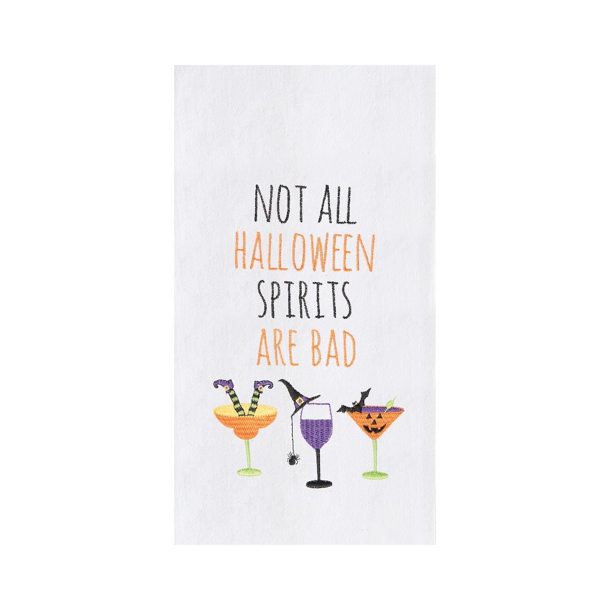 Halloween Spirits Flour Sack Kitchen Towel