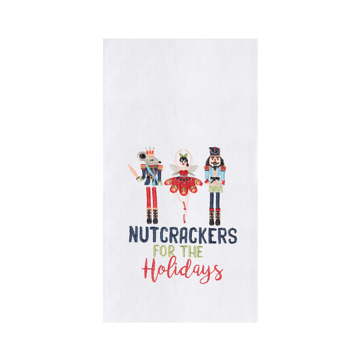 Nutcrackers For The Holidays Flour Sack Kitchen Towel