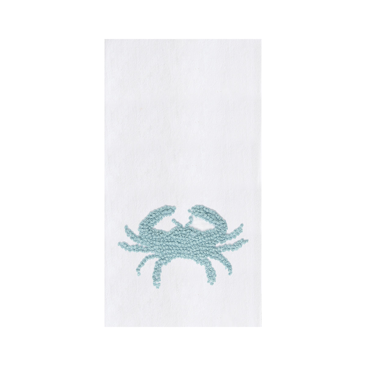 Crab French Knot Kitchen Towel