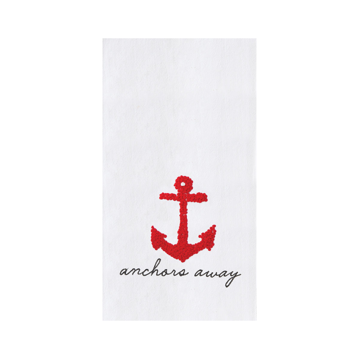 Anchor French Knot Kitchen Towel