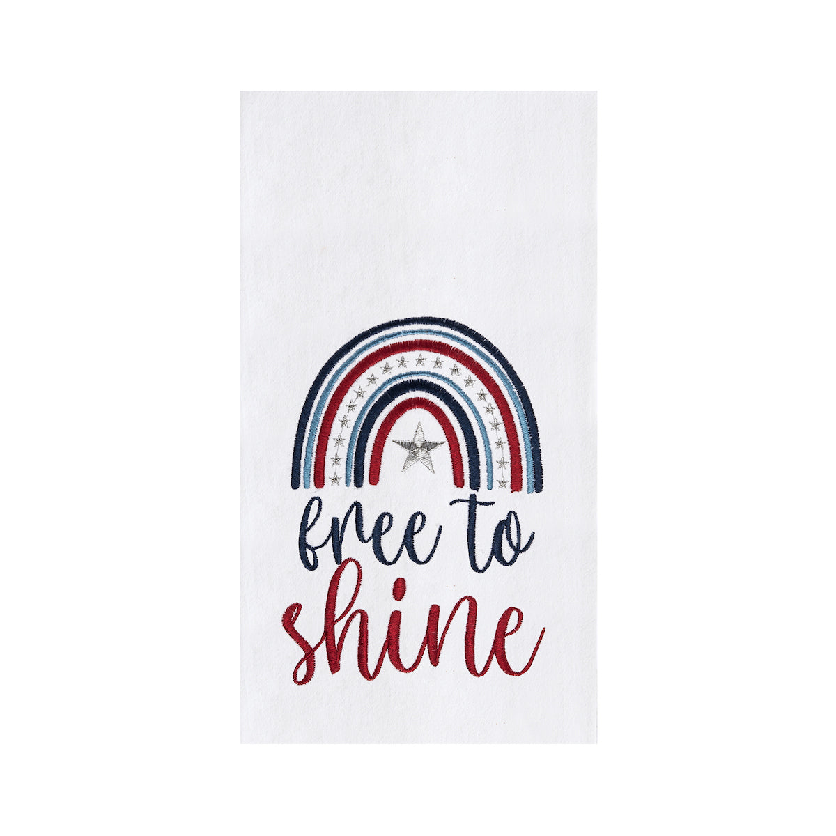 Free To Shine Patriotic Kitchen Towel