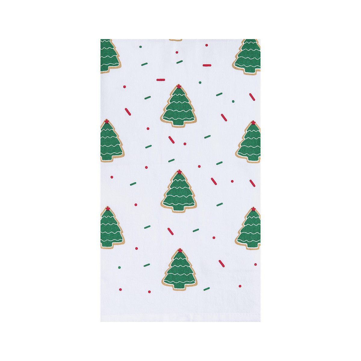 Christmas Trees Cookie Printed Kitchen Towel