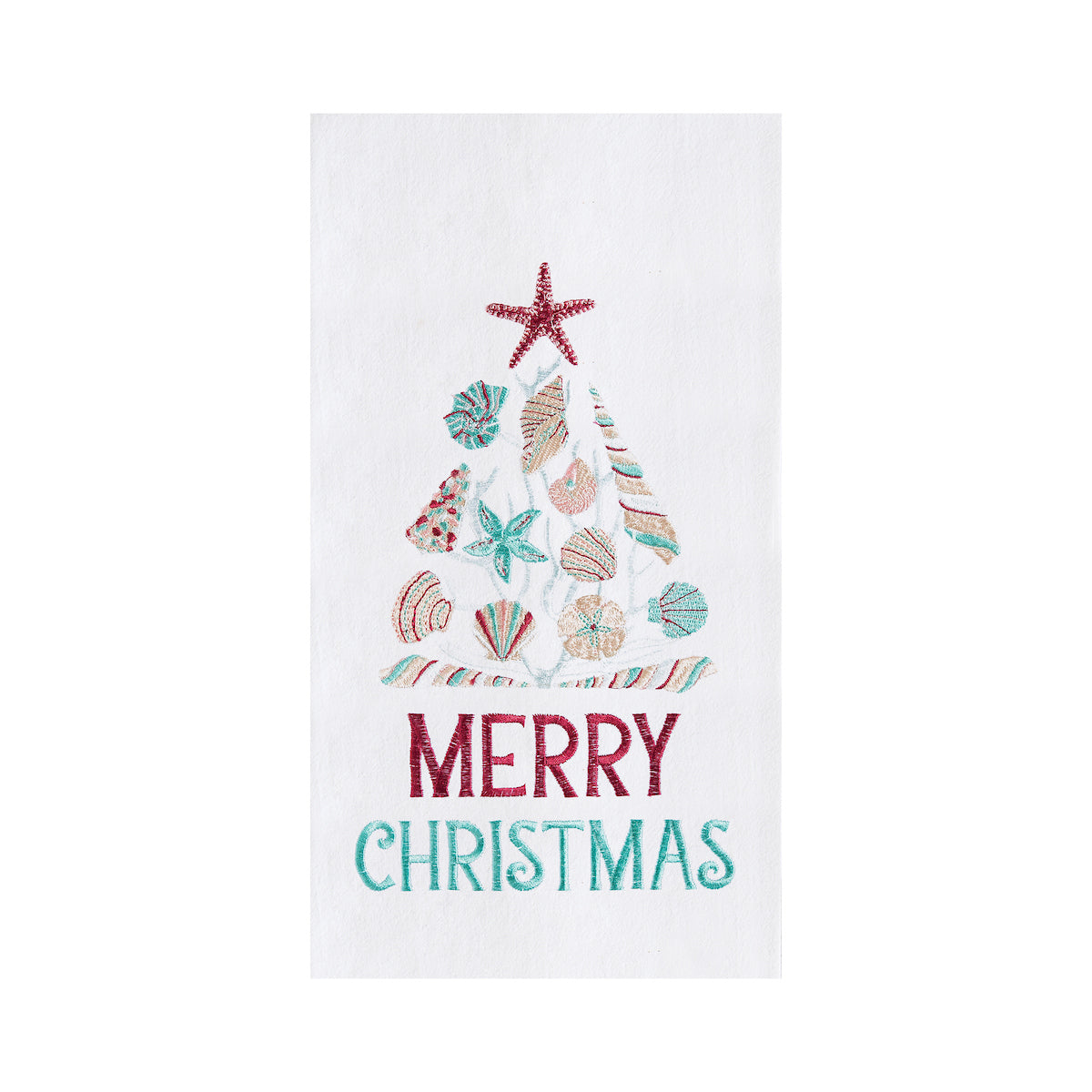 Merry Christmas Flour Sack Kitchen Towel