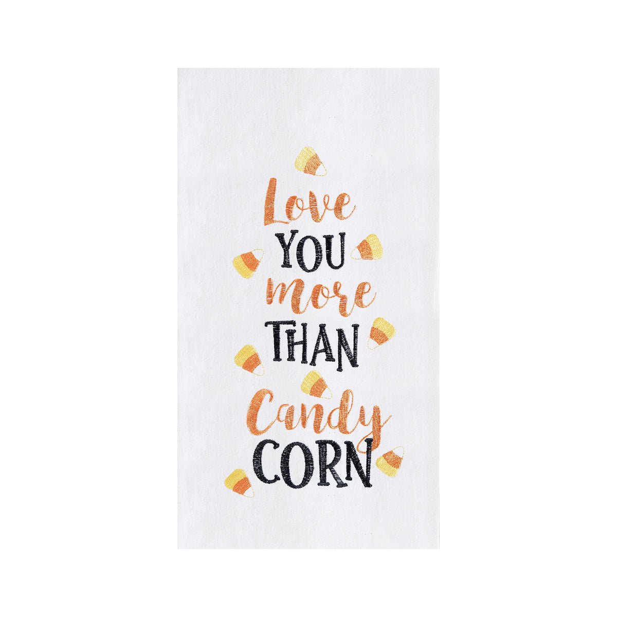 More Than Candy Corn Flour Sack Kitchen Towel