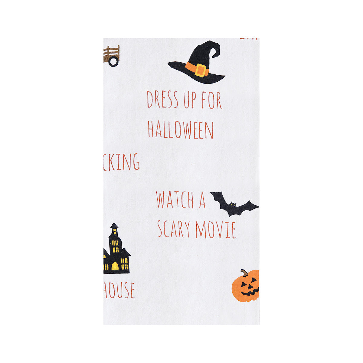 Fall Bucket List Printed Kitchen Towel