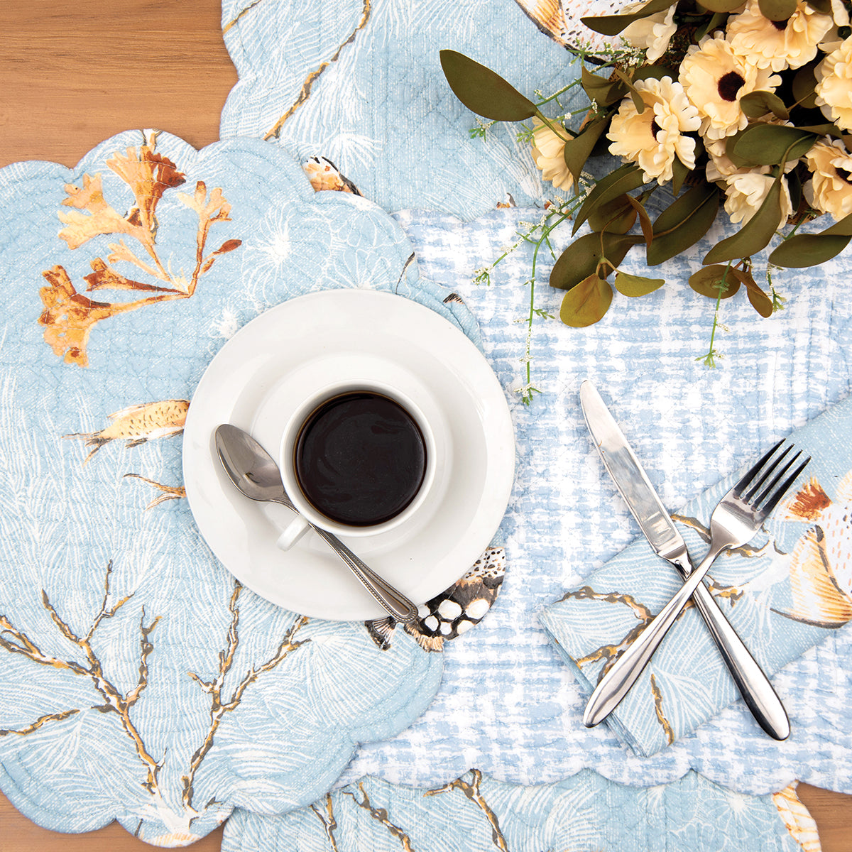 Meraki Island Table Linens