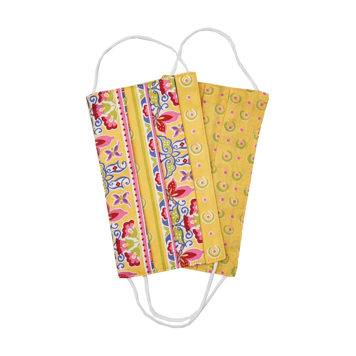 Yellow Butterfly Cotton Face Covering