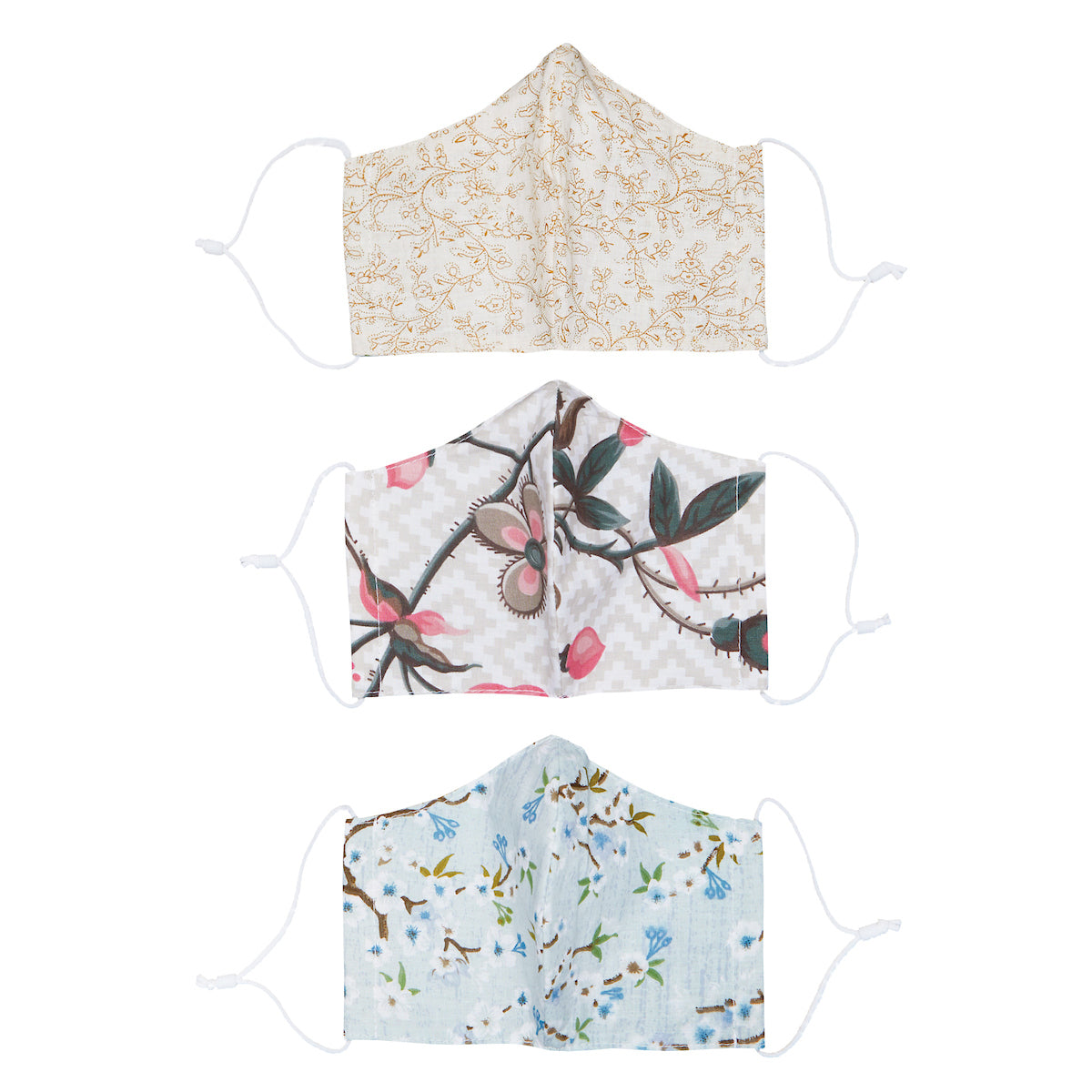 Ditsy Floral Shaped Face Covering
