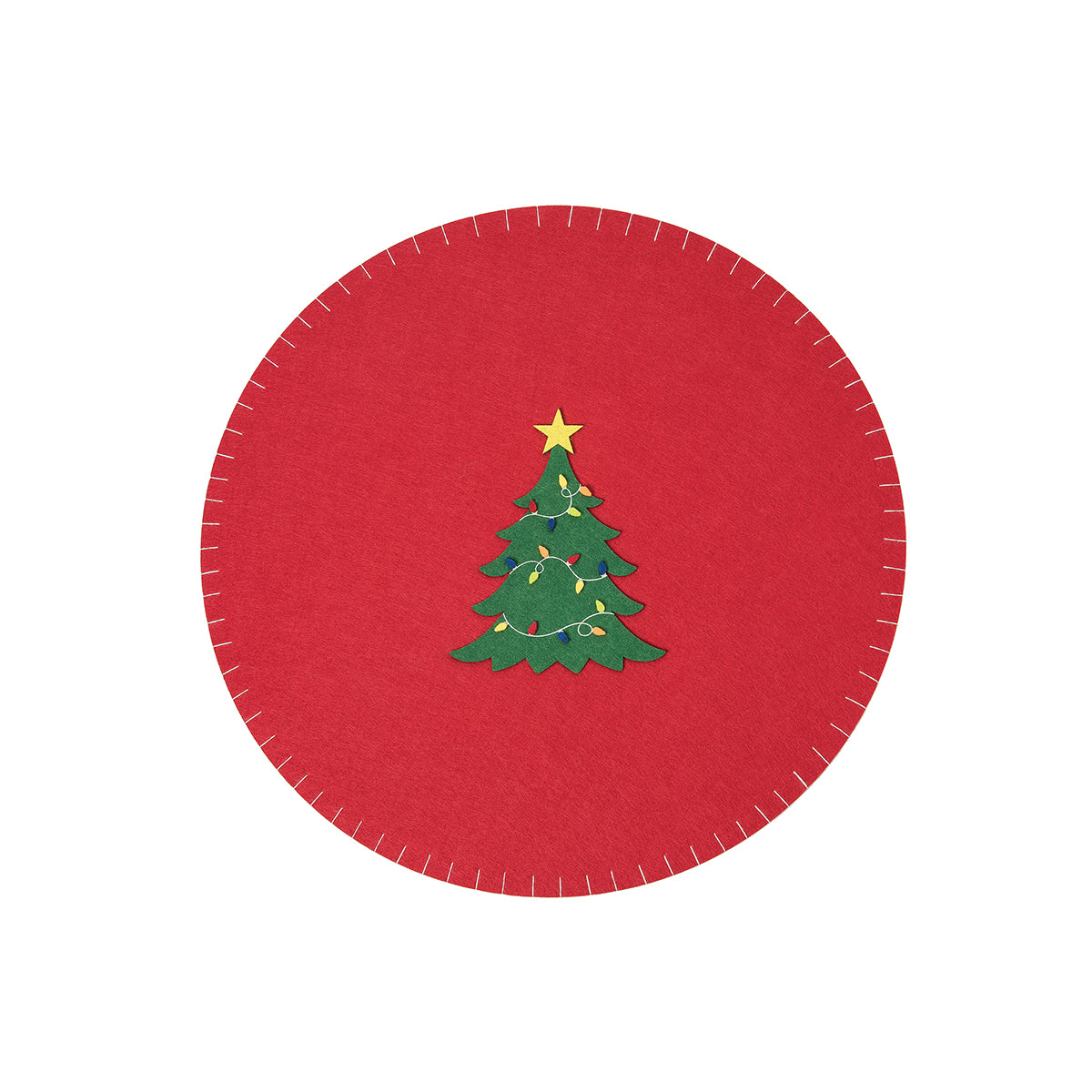 Christmas Tree Felt Table Linens