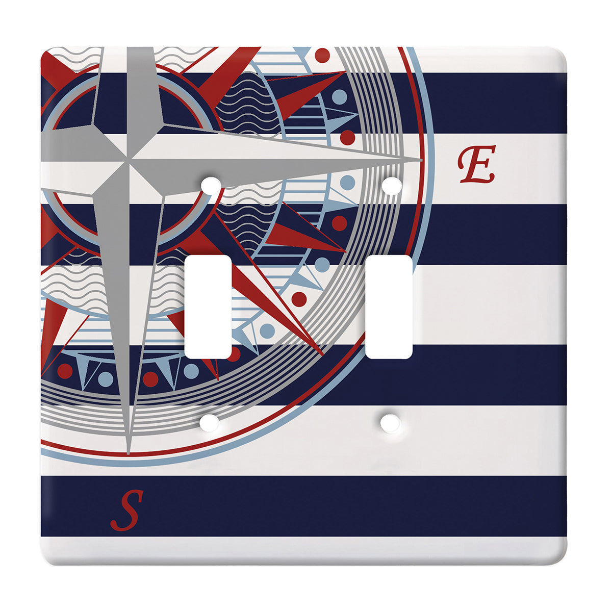 Compass Rose Switchplate