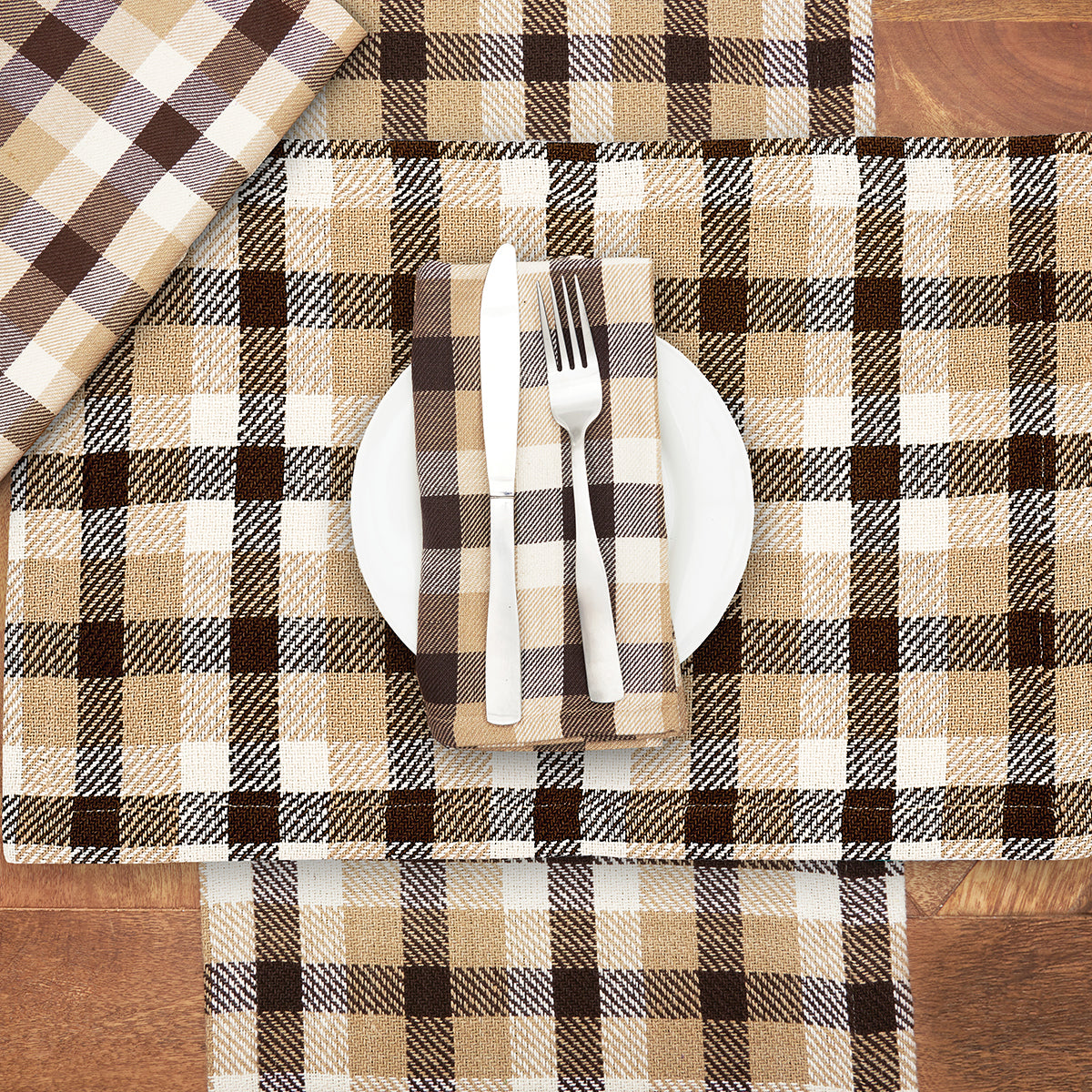 Dunmore Plaid Table Linens