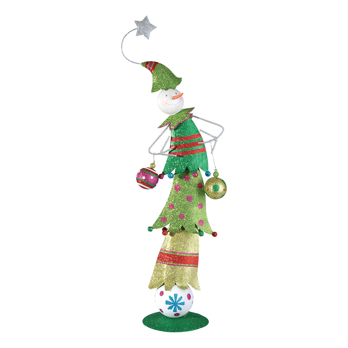 Snowman Tree Display