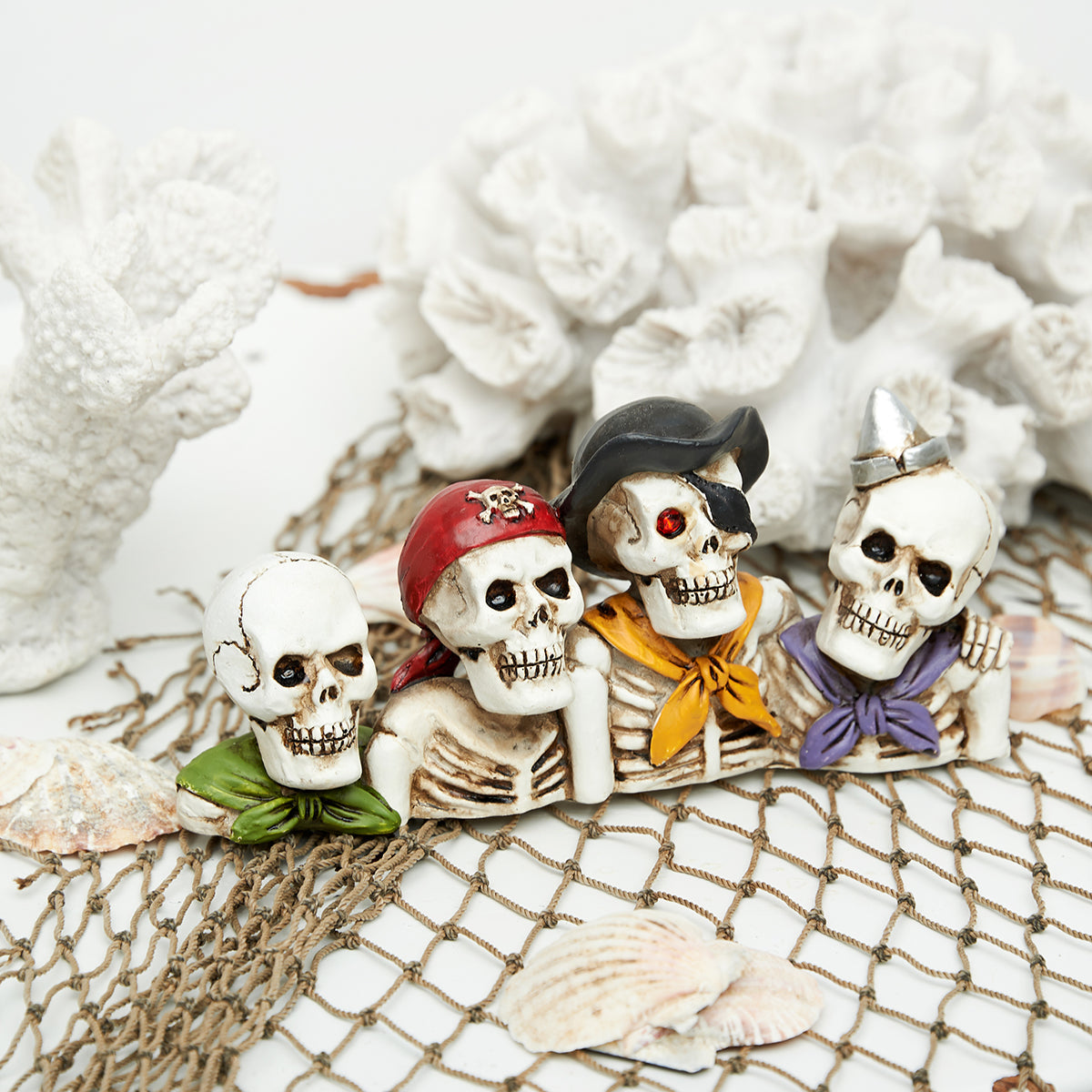 Pirates in a Row Figurine