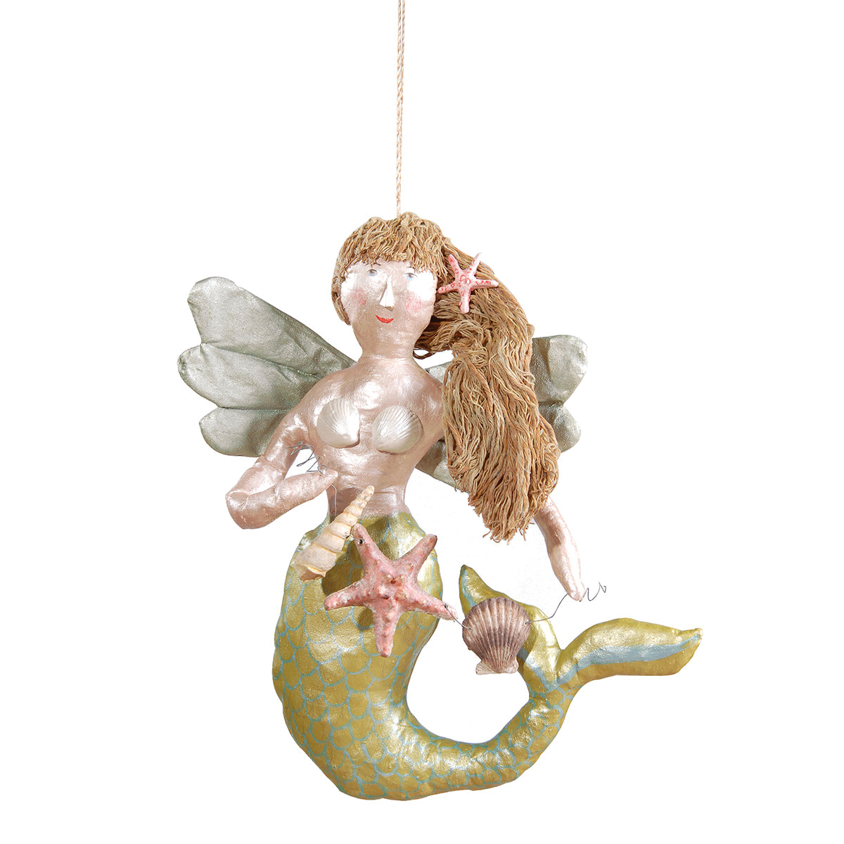 Mermaid Angel Figurine