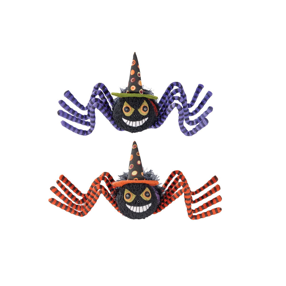 Musical Shaking LED Spiders, Asst. of 2