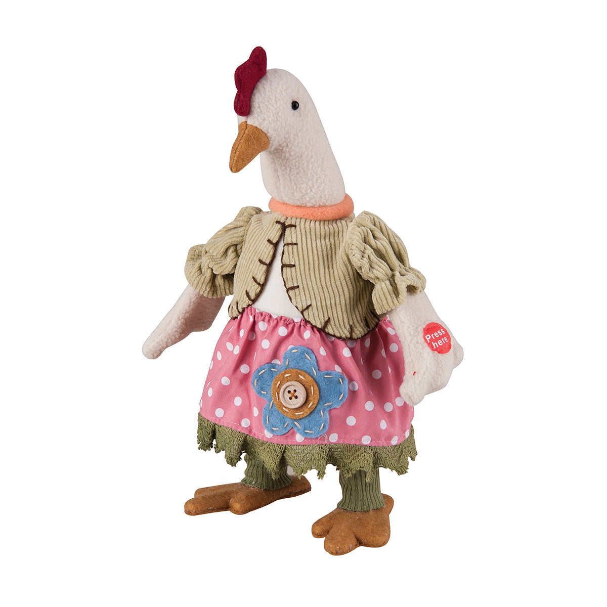Musical Dancing Hen Figurine