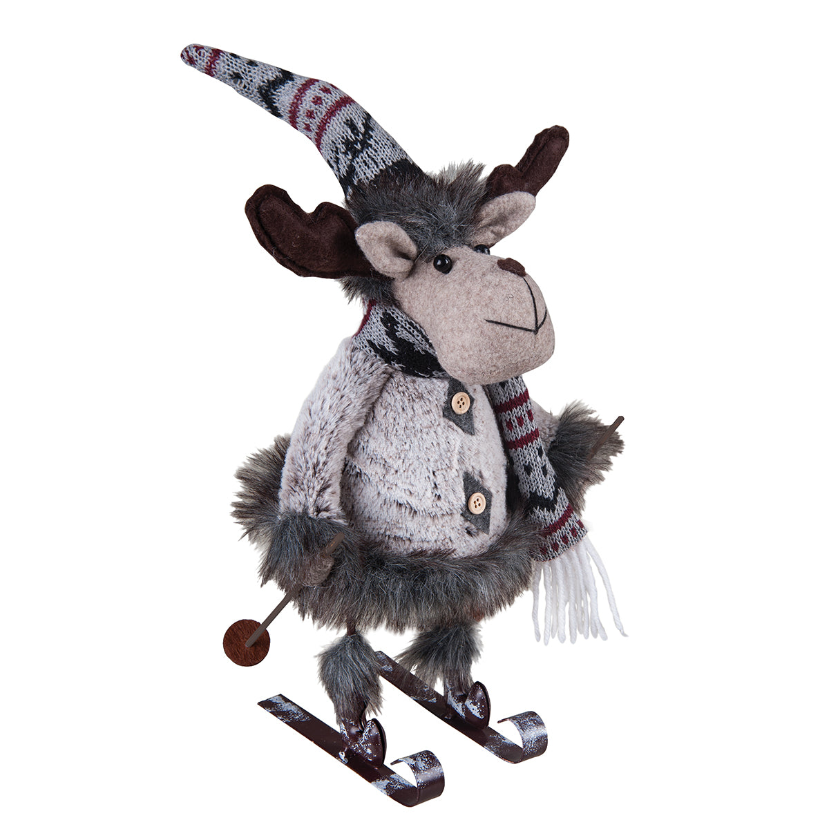 Bobbing Moose On Skis
