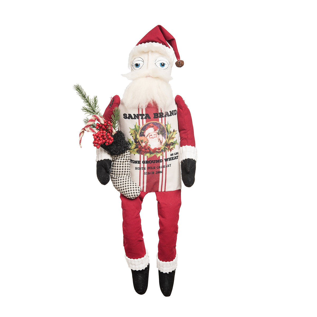 Klaus Santa Feedsack Figurine