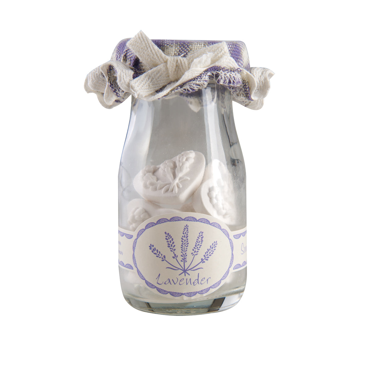 Lavender Scented Hearts in Jar