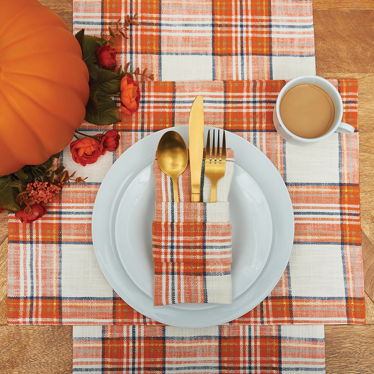 Gibson Plaid Table Linens