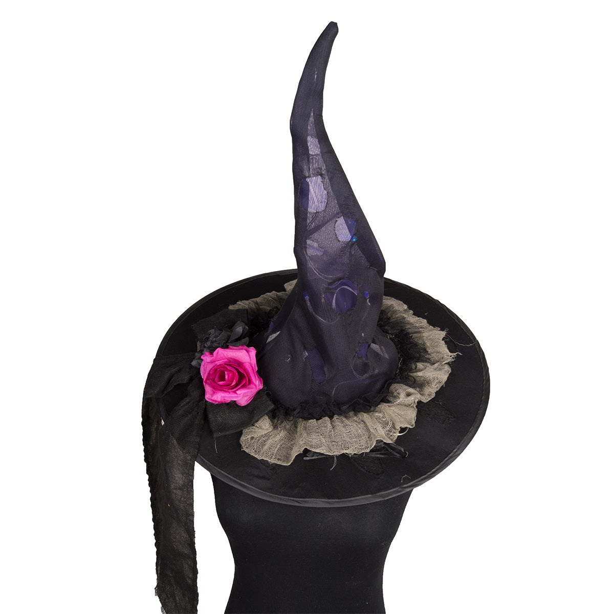 Luminous LED Witch Hat, Asst. of 3