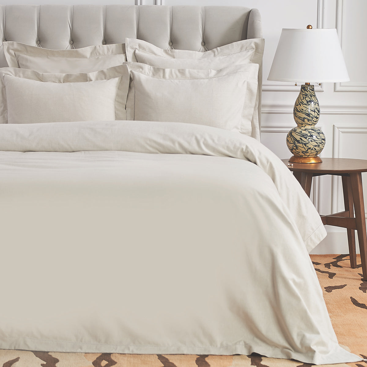 Hemstitch Duvet Cover