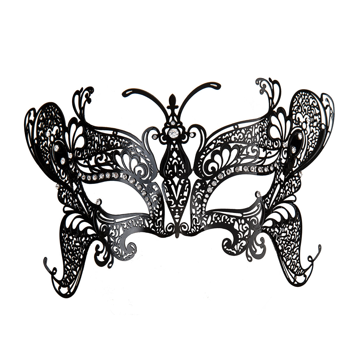 Black Butterfly Lace Mask