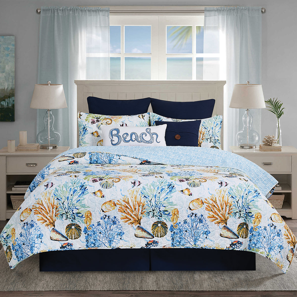 Makena Beach Quilt Set