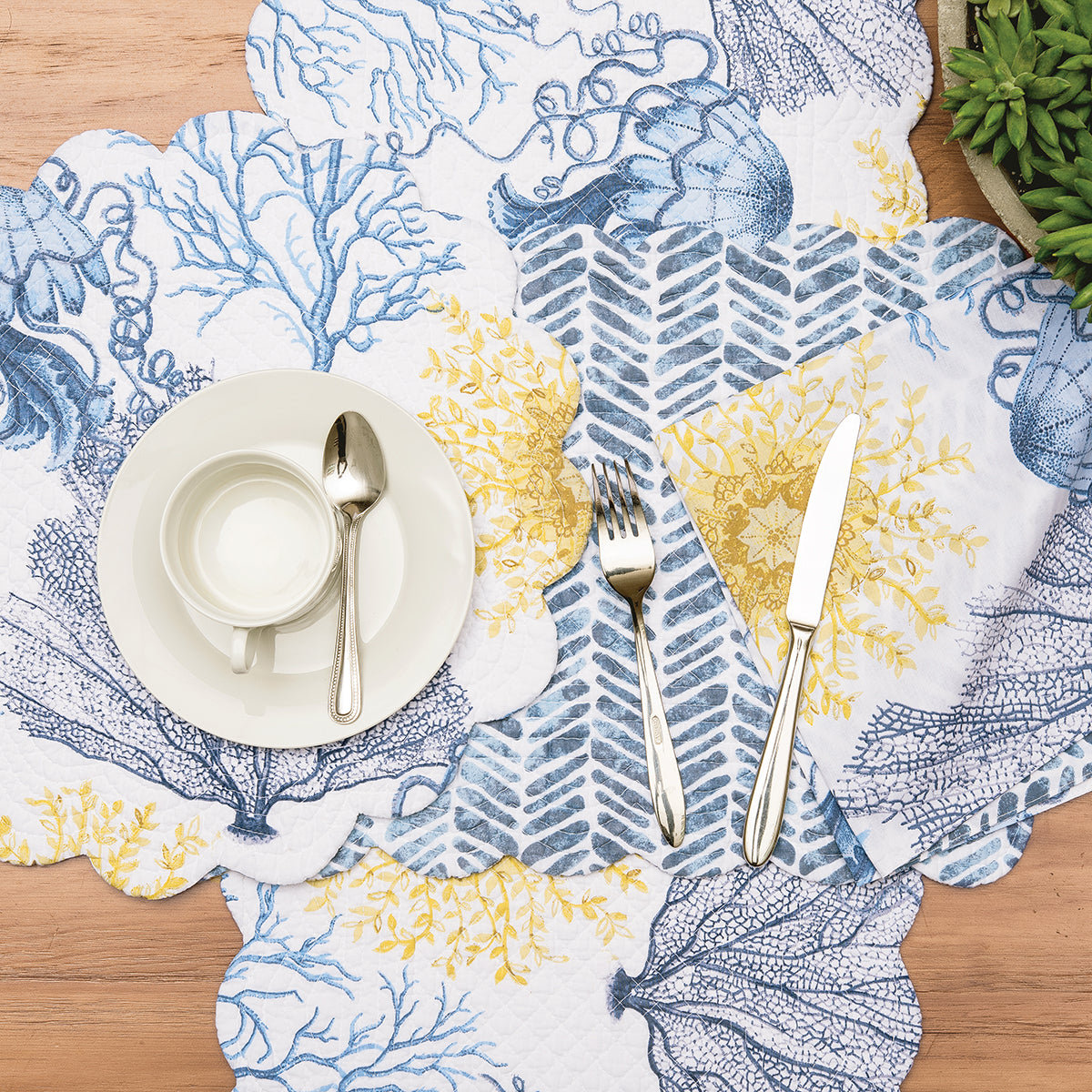 Monterey Mist Table Linens