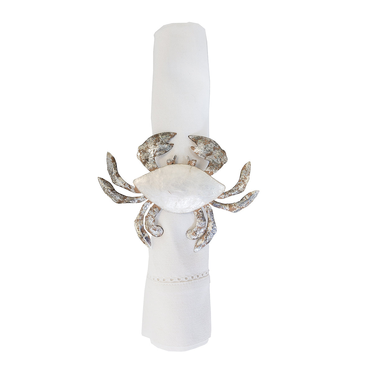 Shimmery Crab Napkin Ring