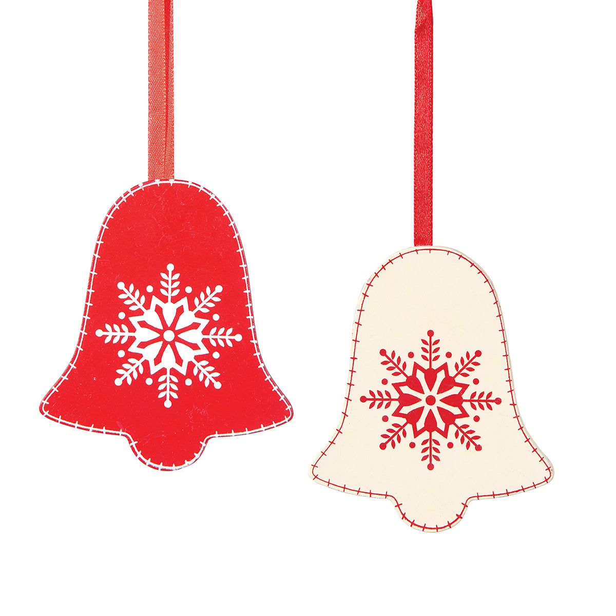 Nordic Bell Ornaments, Asst. of 2