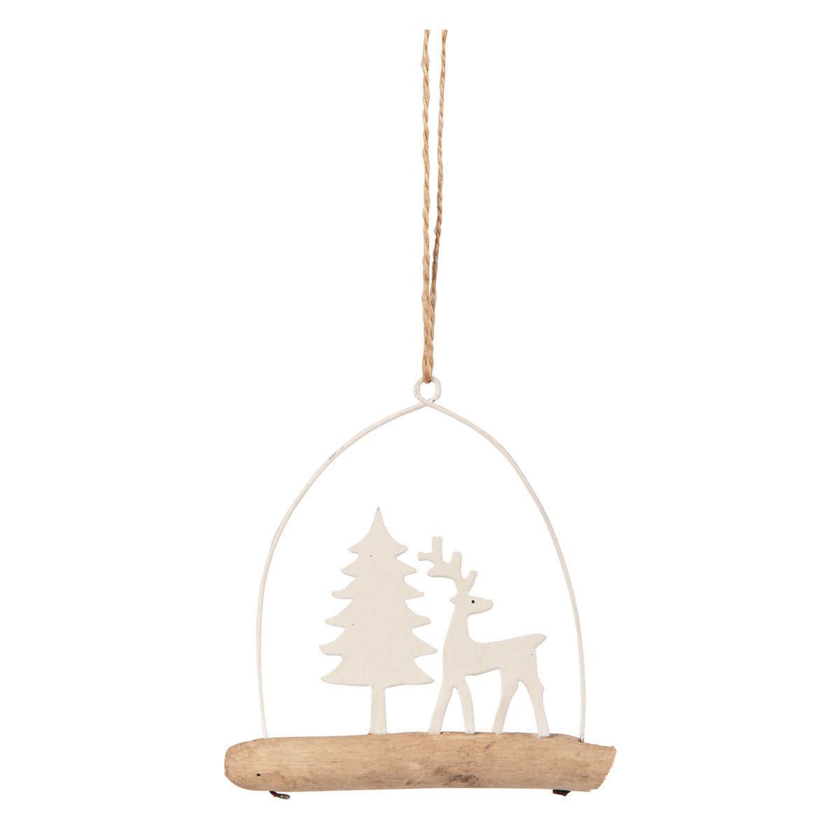 Driftwood Deer Ornament