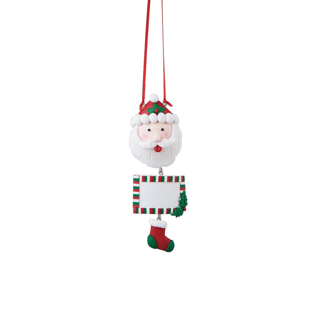 Personalizable Santa Ornament