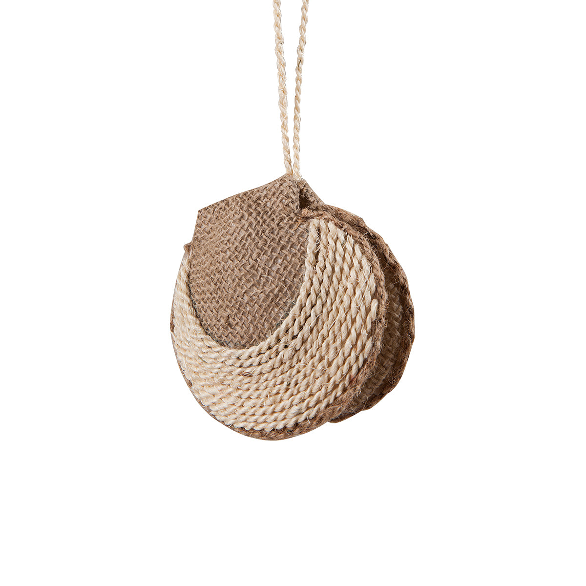 Natural Rope Clam Ornament