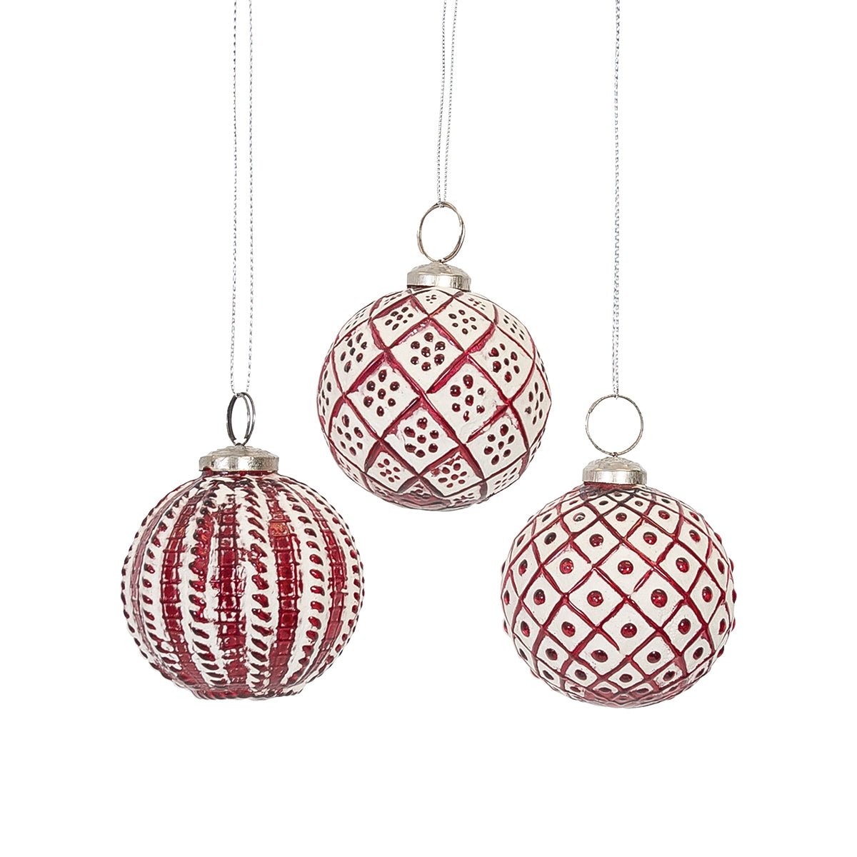 Small Oslo Ornaments, Asst. of 3