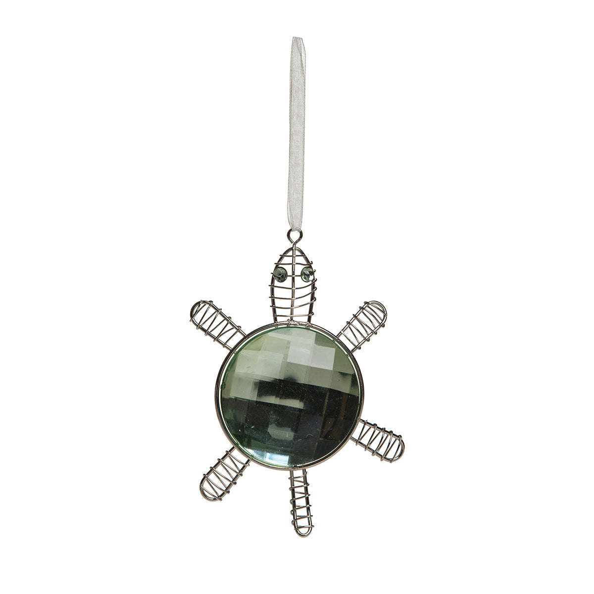 Jeweled Green Sea Turtle Ornament