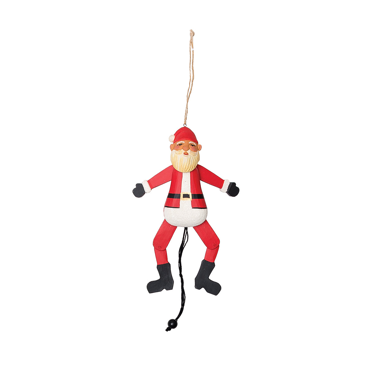 Santa Jumping Ornament