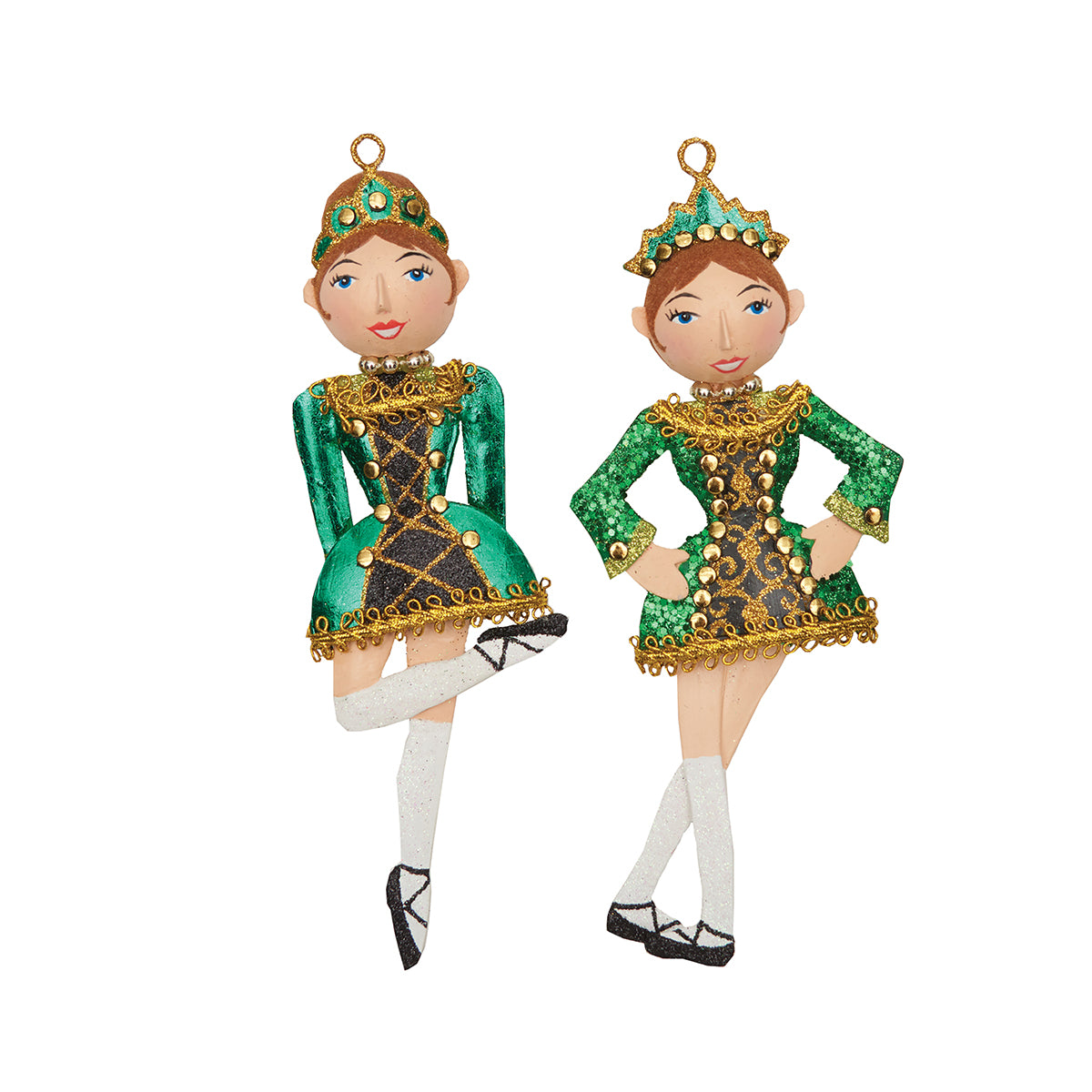 Irish Dance Ornaments, Asst. of 2