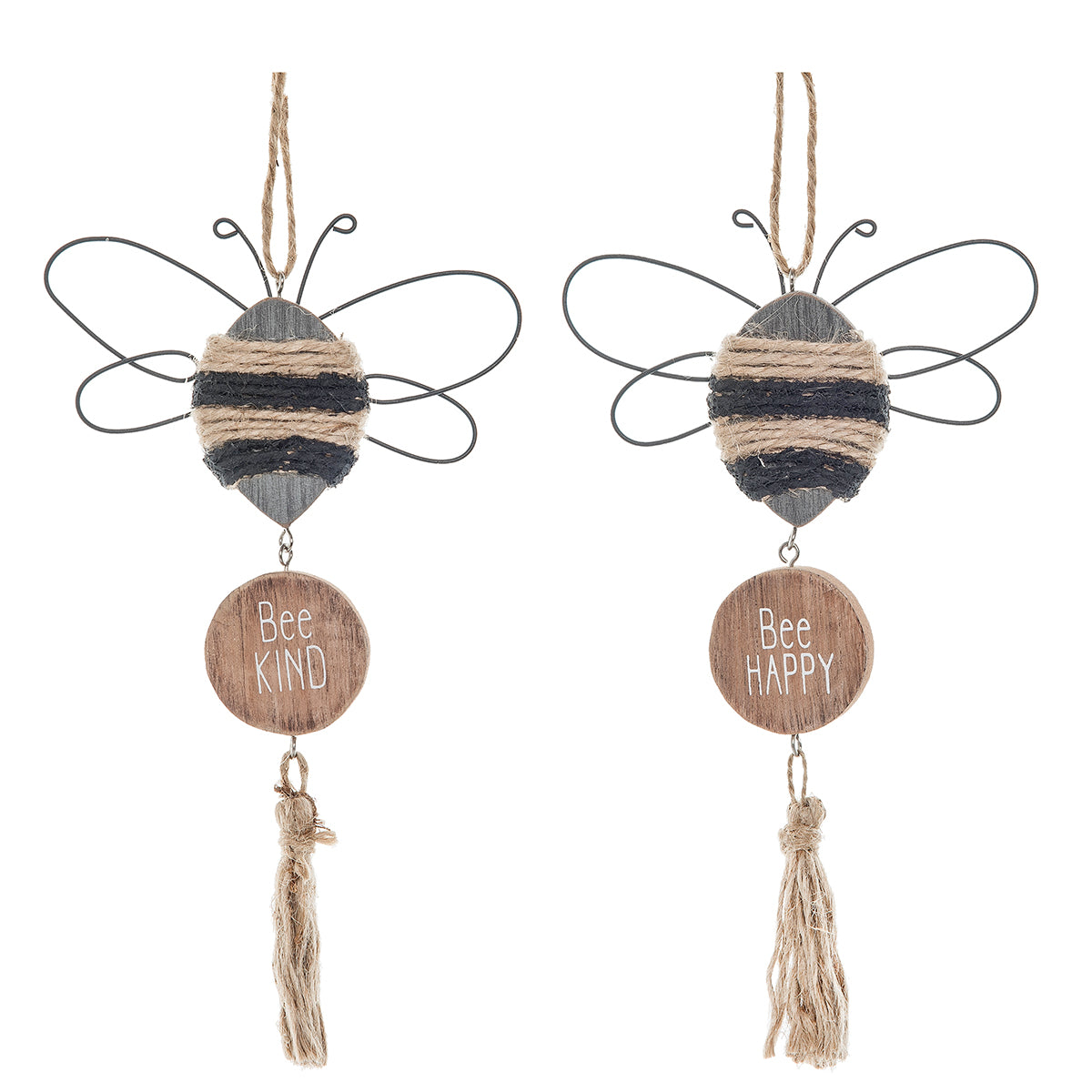 Bee Ornaments, Asst. of 2