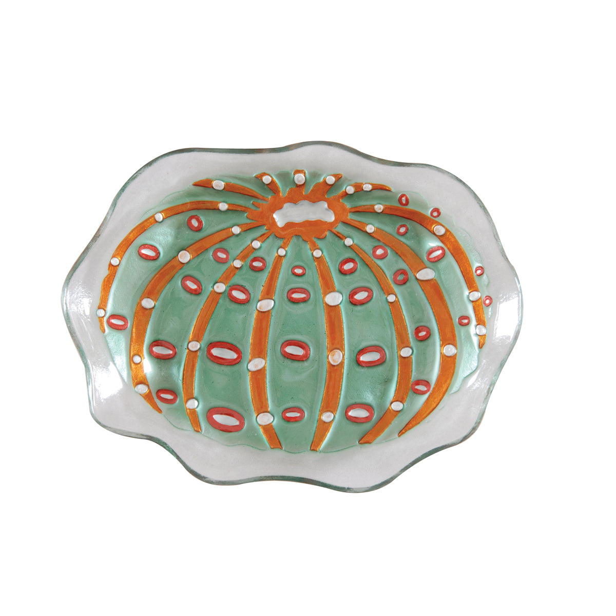 Sea Urchin Glass Platter