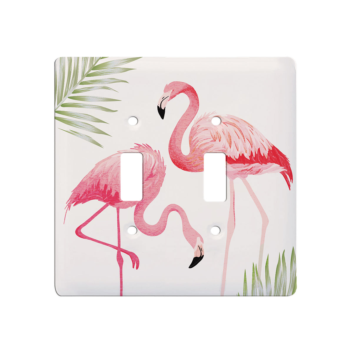 Pink Flamingos Switchplate