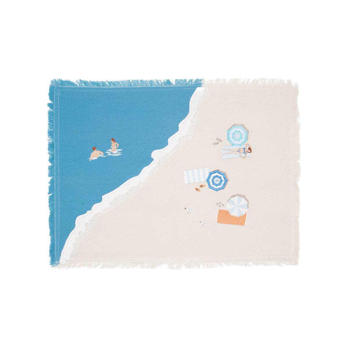 Beach Scene Table Linens