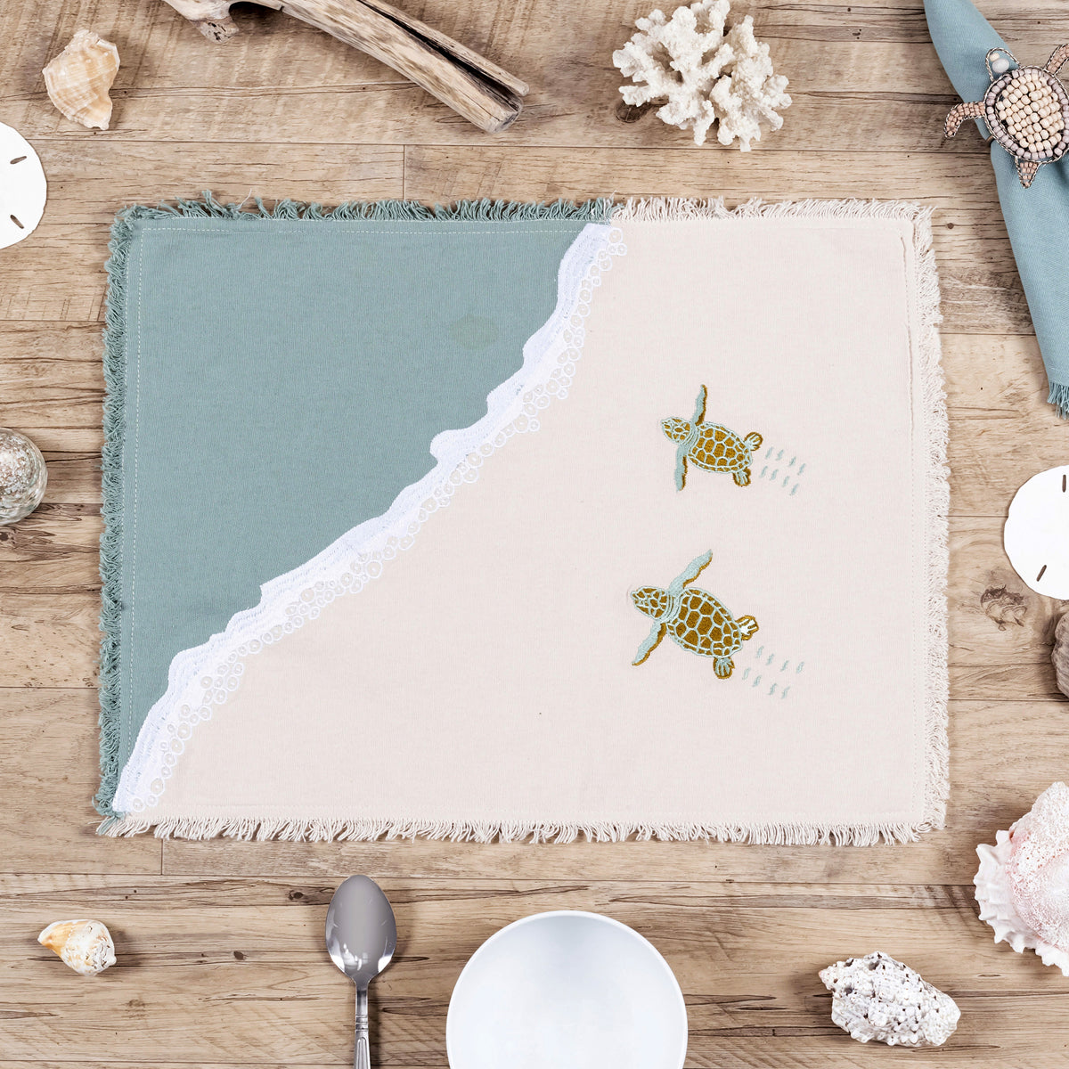 Baby Sea Turtle Table Linens